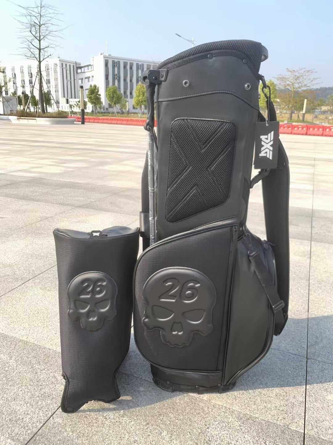 HUMANGOLF / SKULL HOLDER BAG