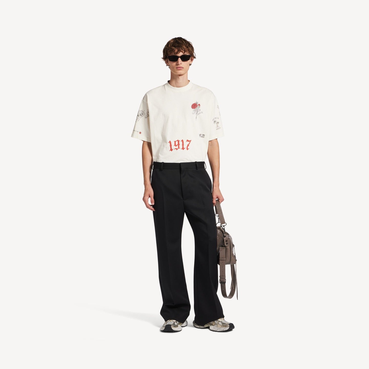 BVG / 발렌시아가 미디엄핏 티셔츠