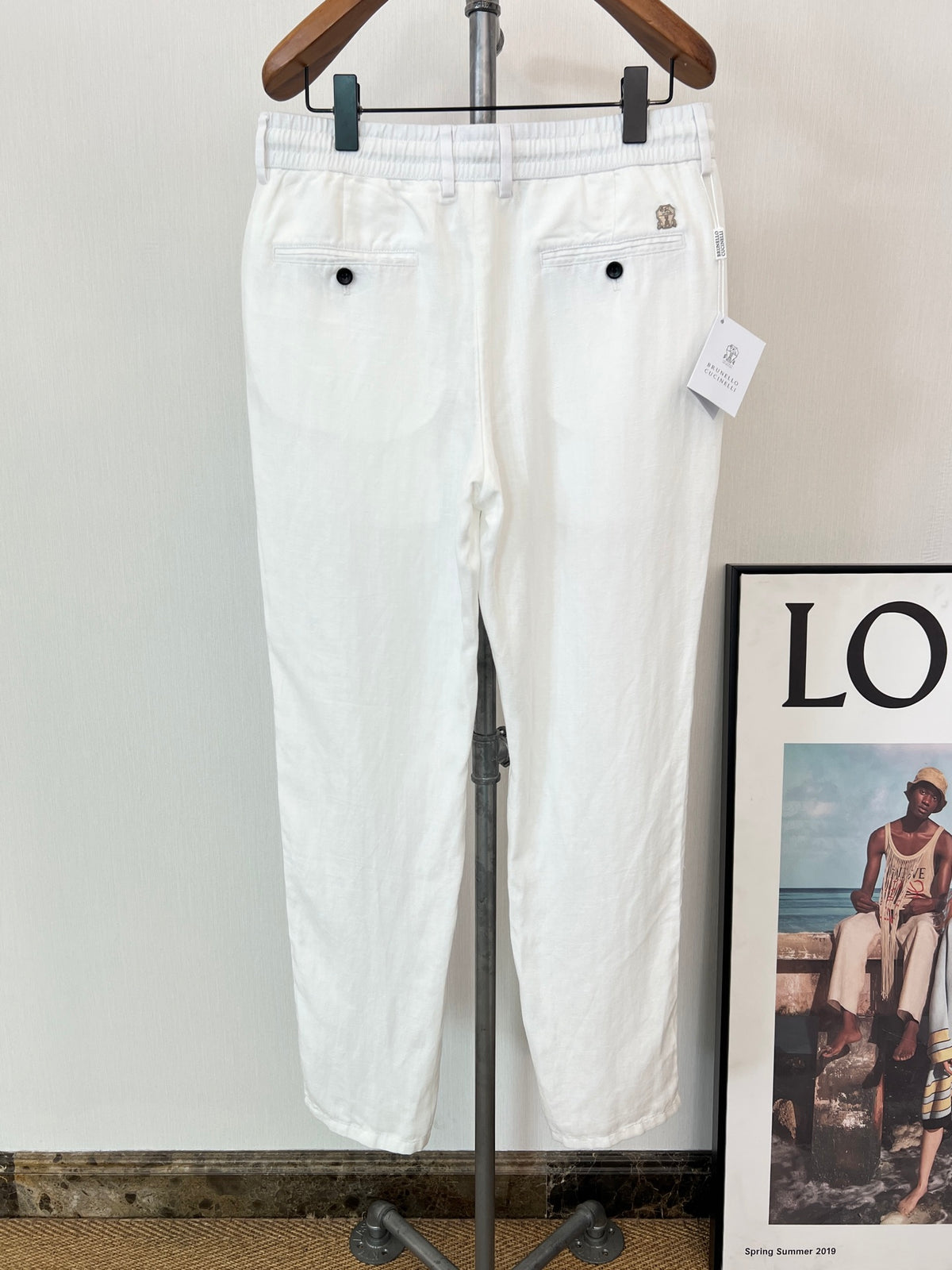 아밍 / 로로피아나 SS26 여름 린넨 긴바지