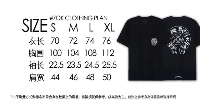 zok/ 크롬하츠 남성 반팔