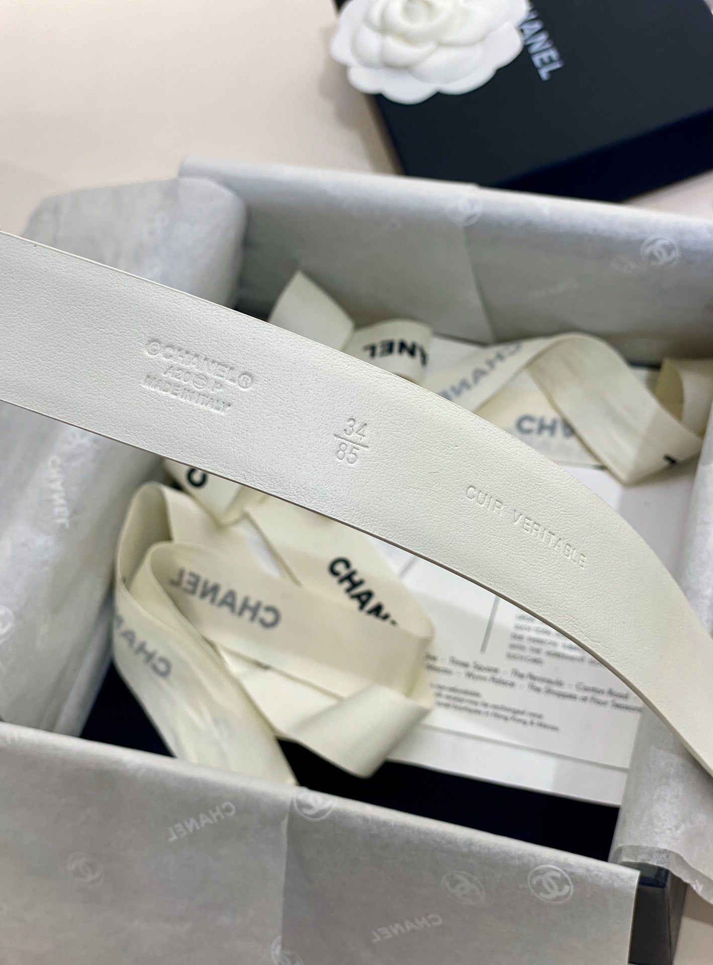 Women's Chanel belt