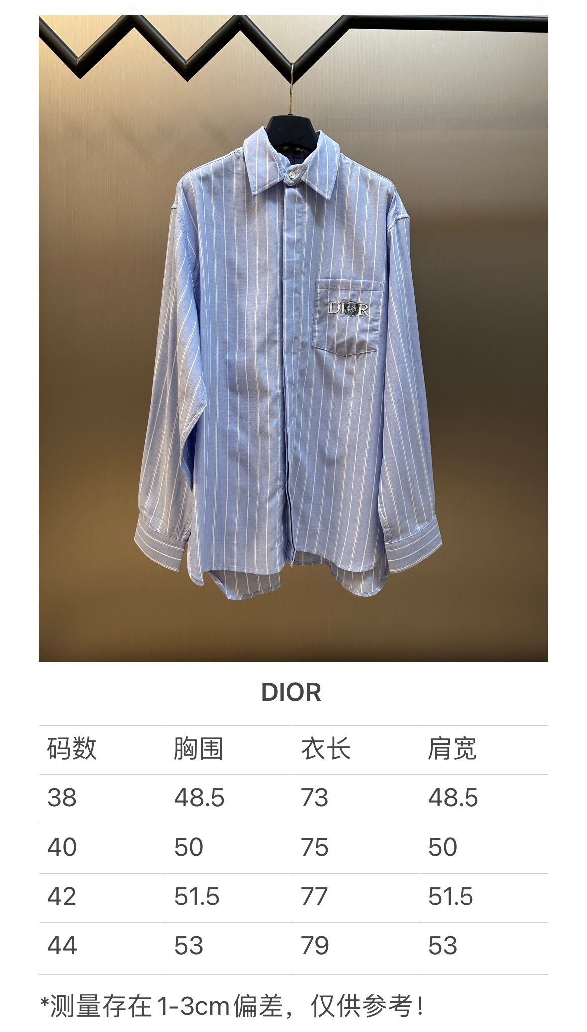 체인2호 / 디올 남성 셔츠