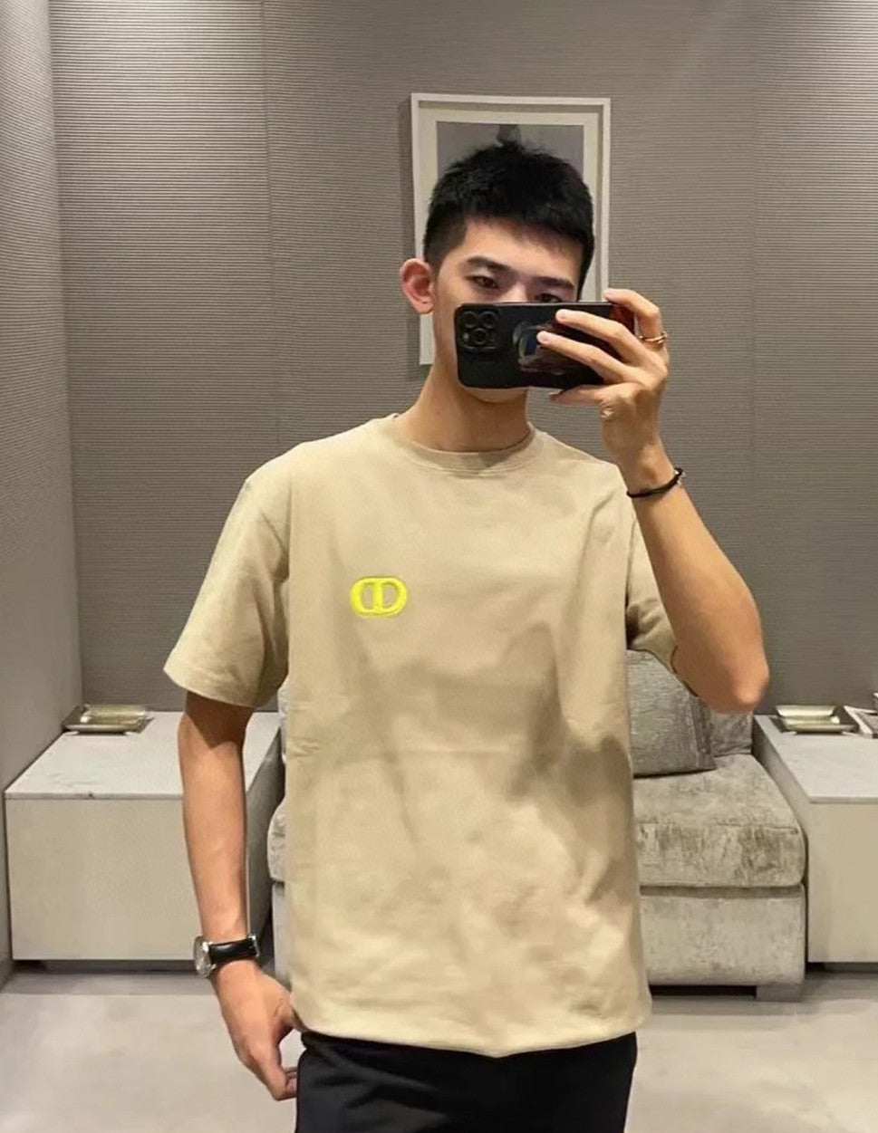 BVG / 디올 반팔 티셔츠