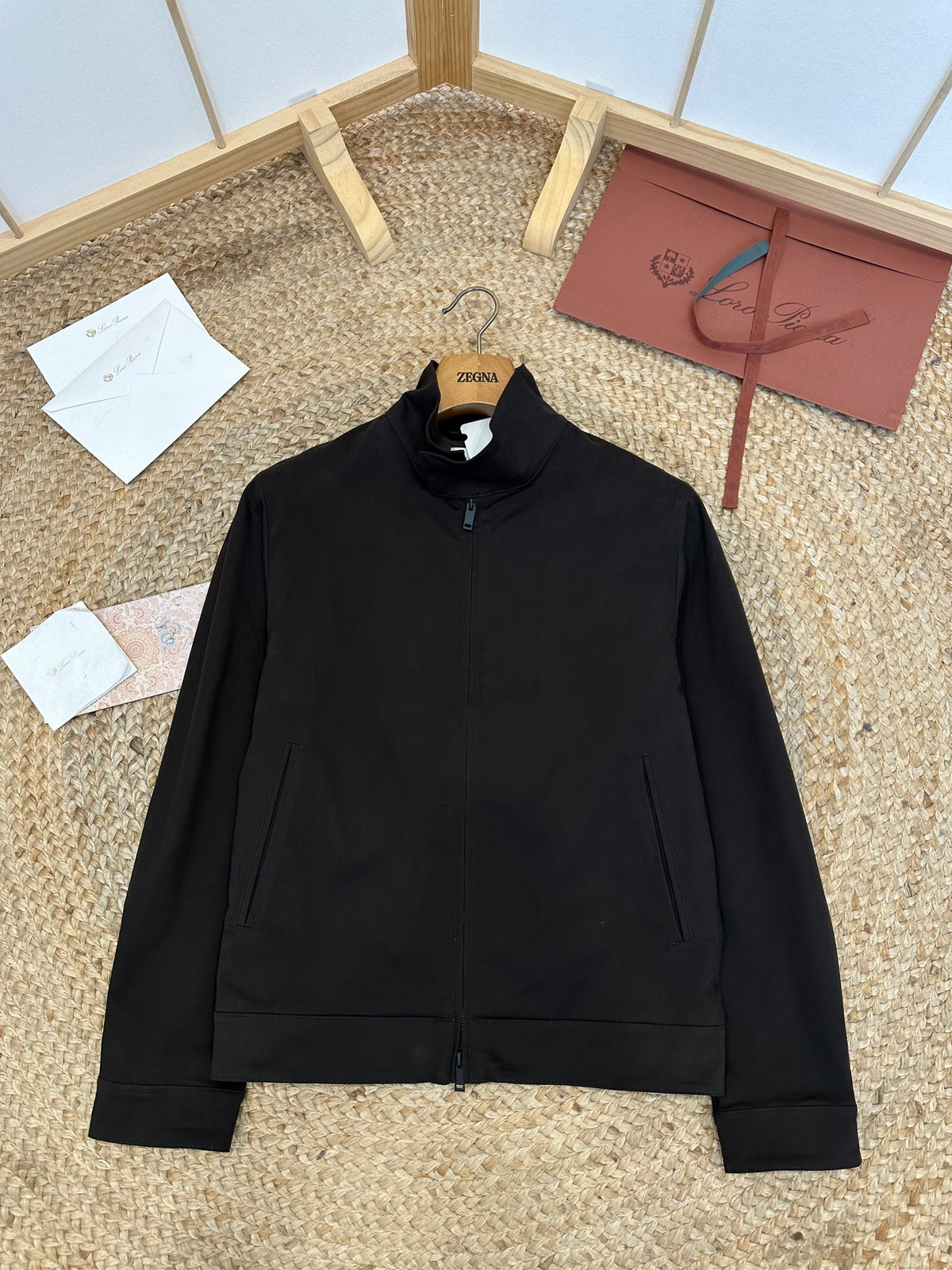 zb / 더 로우  지퍼 자켓