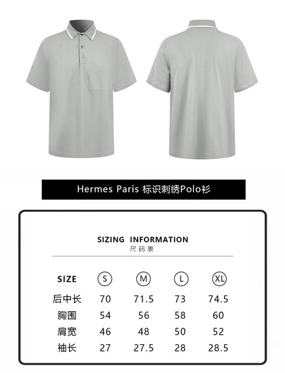 주말QZ / 에르메스 자수 폴로 셔츠