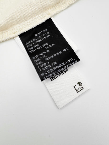 주말QZ / 로로피아나 자수 폴로 반팔 티셔츠