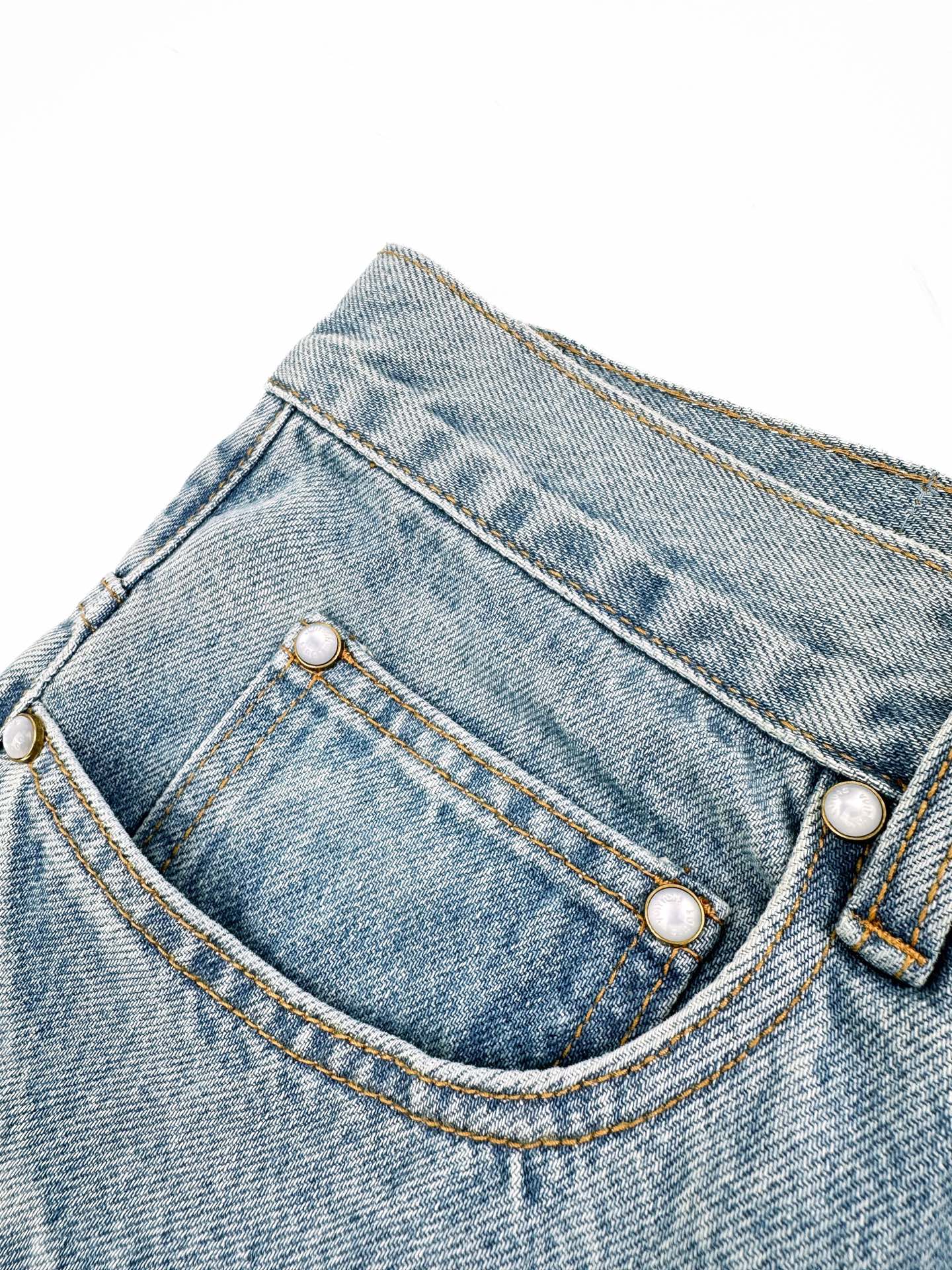 주말QZ / 루이비통 패치워크 데님 팬츠