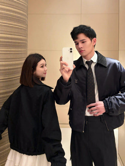 주말QZ / 루이비통 양면 착용 자카드 자켓