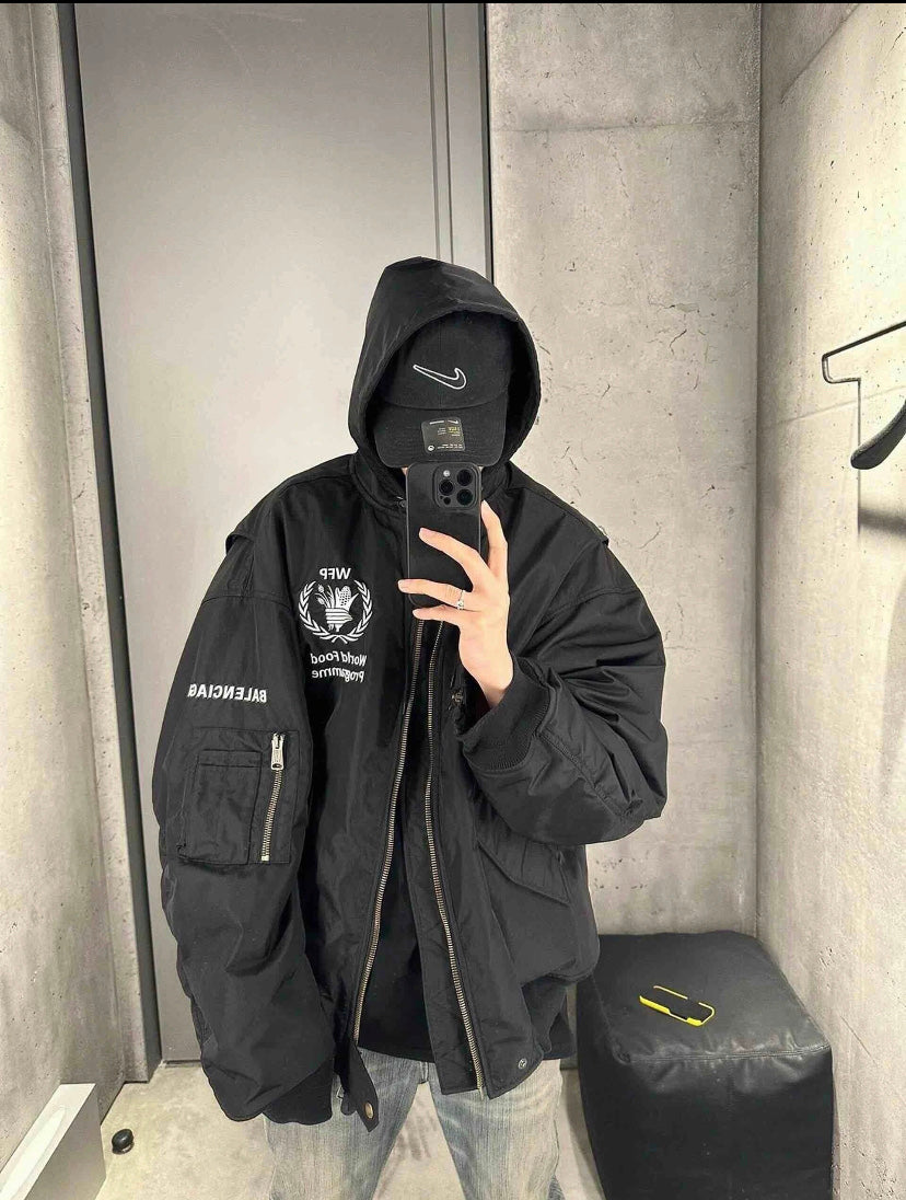 주말QZ / 발렌시아가 파일럿 자켓