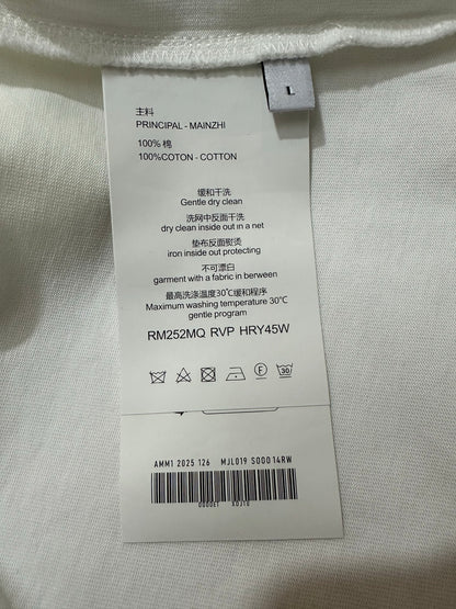 주말QZ / 셀린느 자수 루즈핏 긴팔 티셔츠