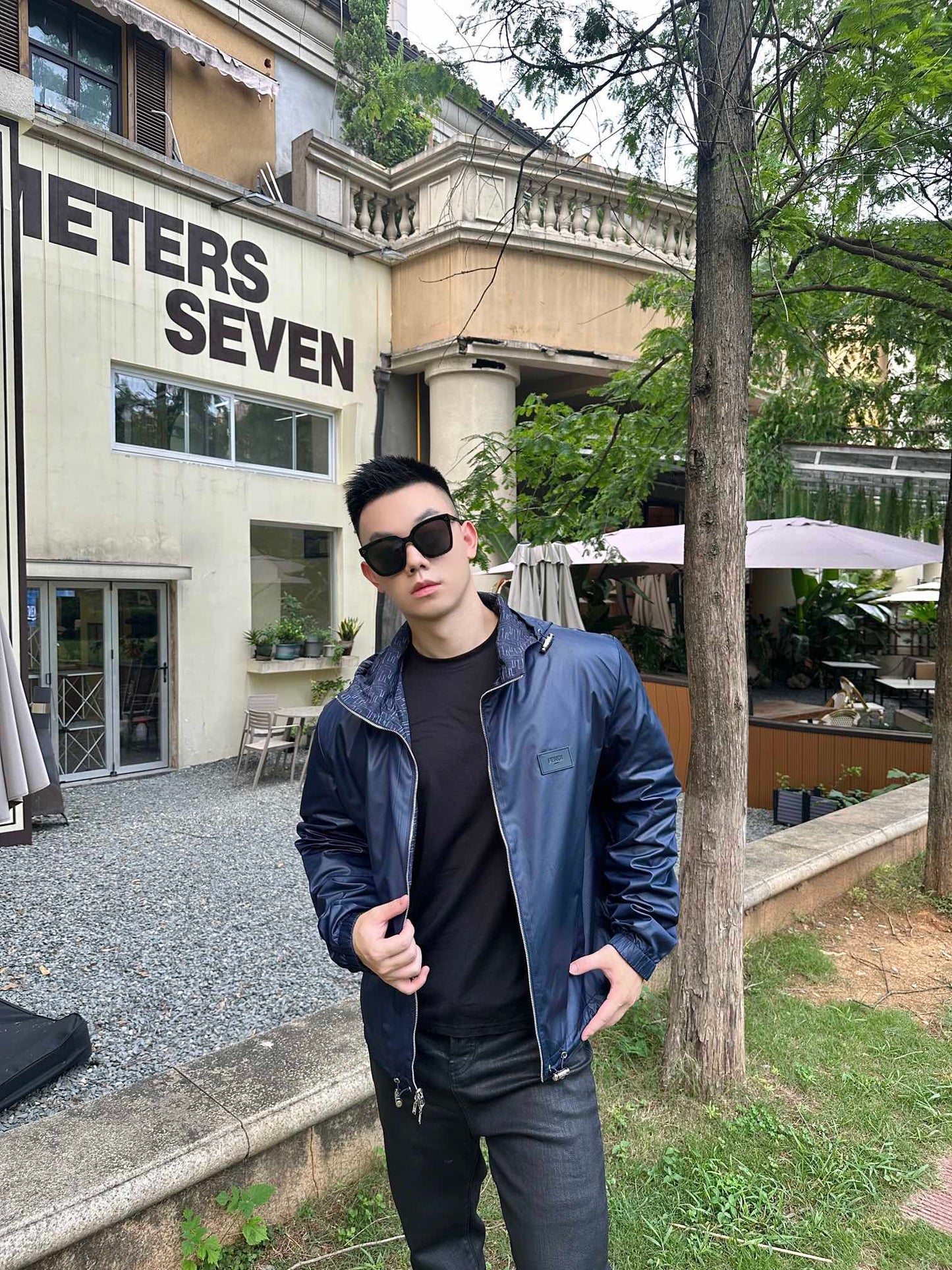 주말QZ / 펜디 양면 착용 가능 후드 자켓 아우터