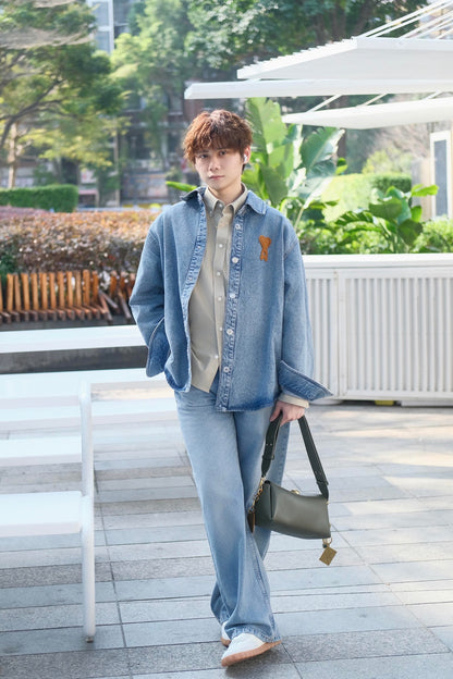 주말QZ / 아미 파리 데님 자켓