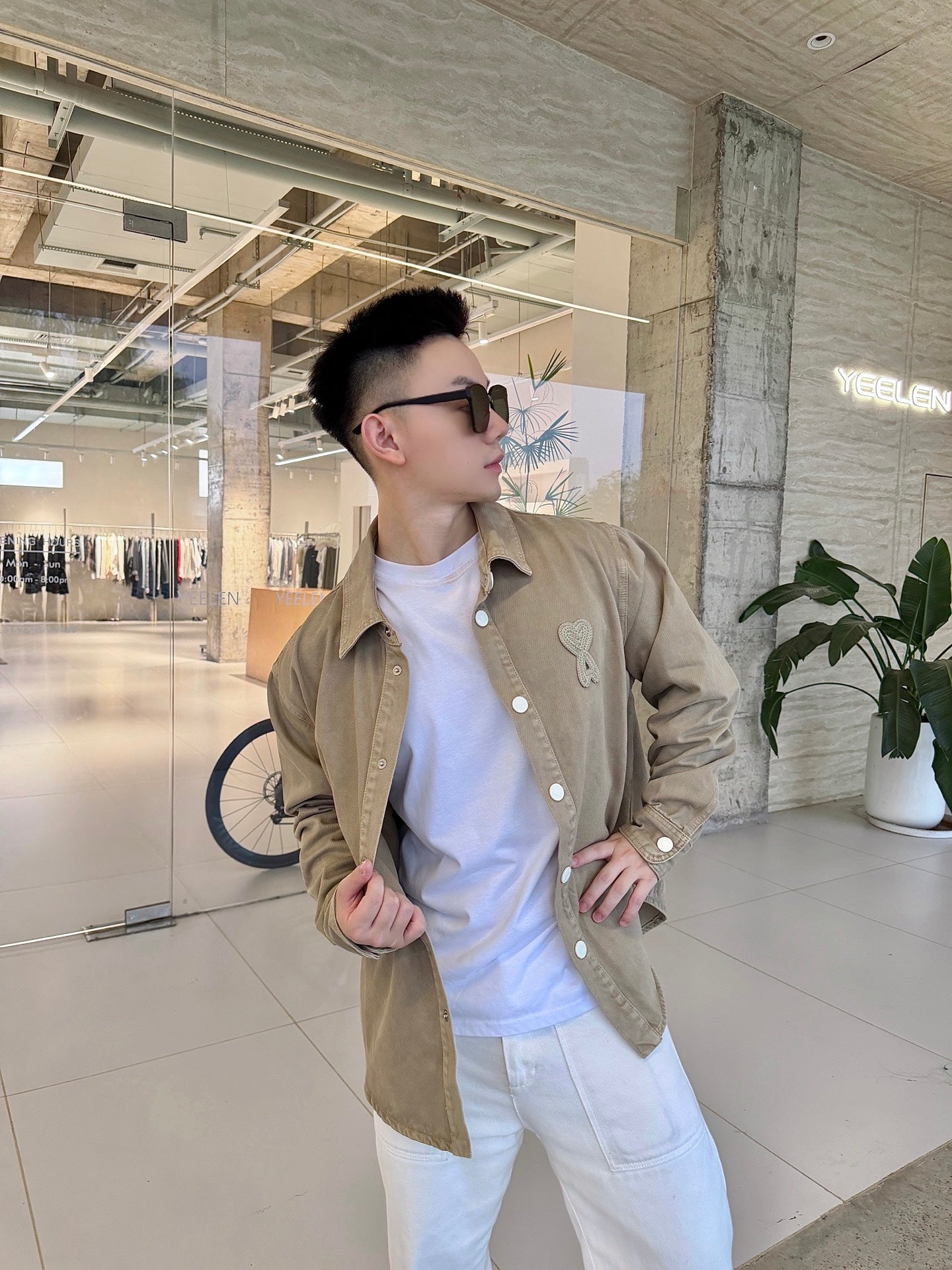 주말QZ / 아미 파리 데님 자켓