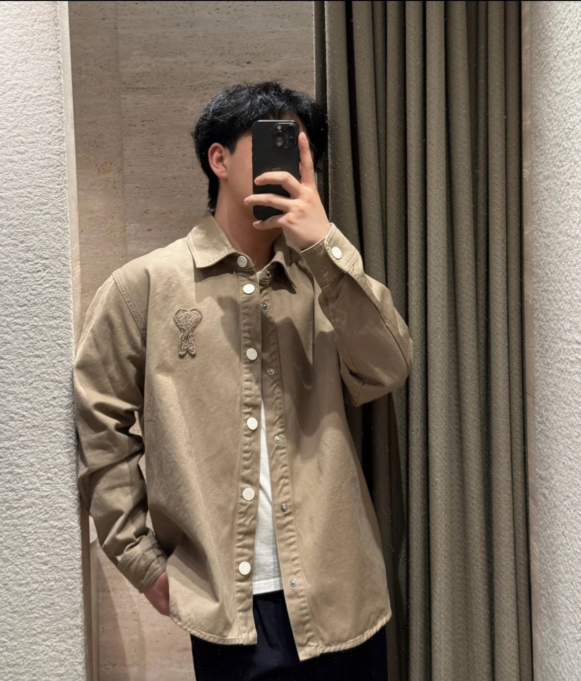주말QZ / 아미 파리 데님 자켓