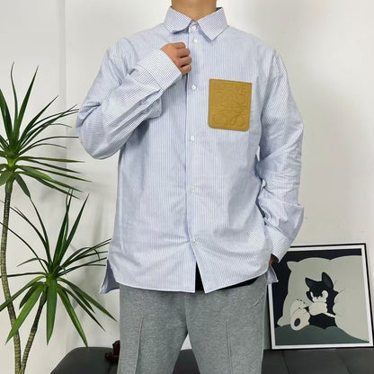 주말QZ / 로에베 스트라이프 셔츠