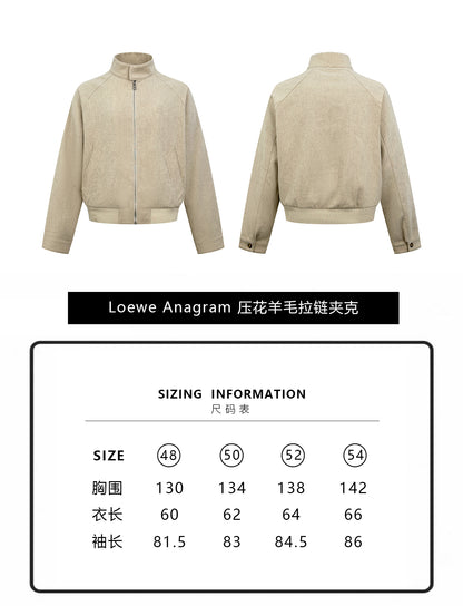 주말QZ / 로에베 울 소재 지퍼 자켓