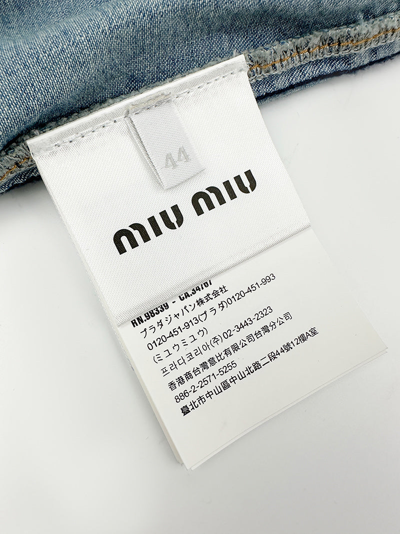 주말QZ / 미우미우 데님 자켓