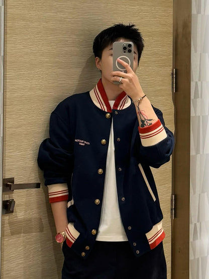 주말QZ / 루이비통 자수 야구 자켓