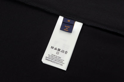 주말QZ / 루이비통 스팽글 장식 라운드넥 티셔츠