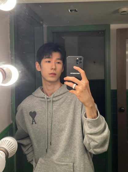 주말QZ / 아미 파리 후드 긴팔 맨투맨