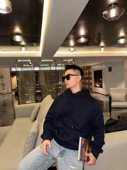 주말QZ / 디올 전체 프린트 레터링 후드티