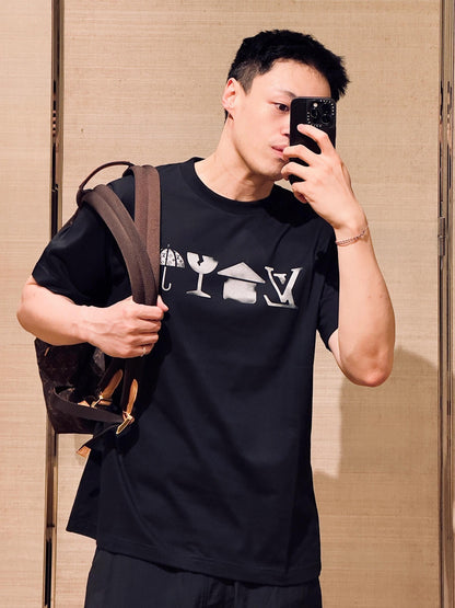 주말QZ / 루이비통 라운드넥 반팔 티셔츠