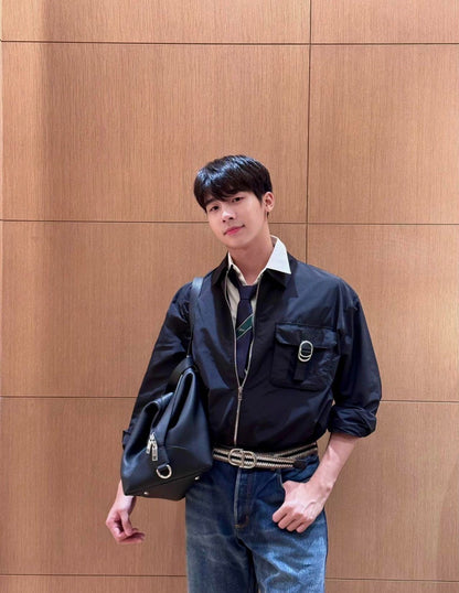 주말QZ / 디올 버클 지퍼 자켓