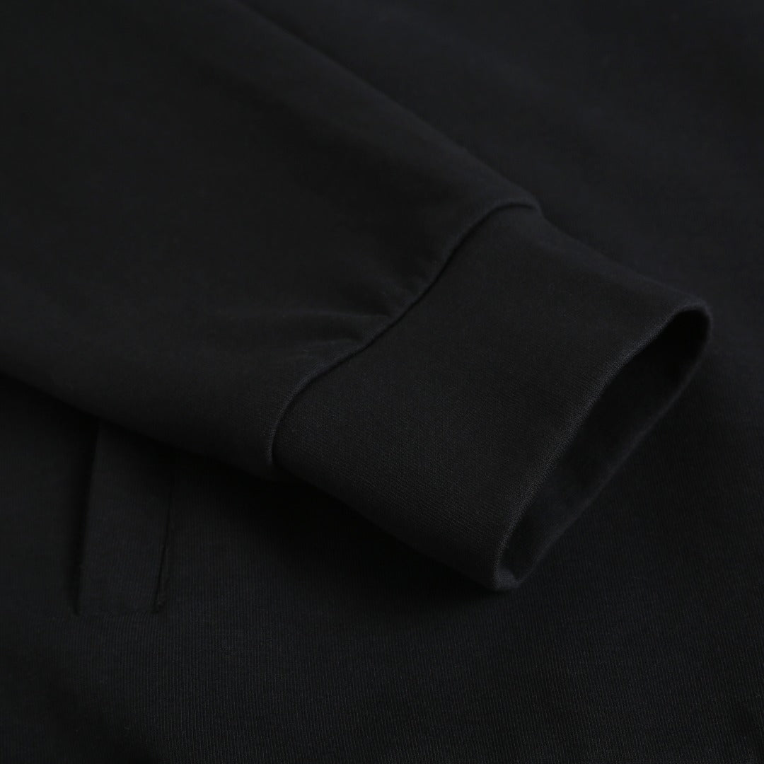 주말QZ / 프라다 코튼 조합 하프지퍼 후디