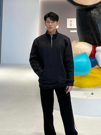 주말QZ / 크롬하츠 하프지퍼 긴팔 후디