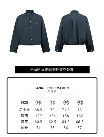 주말QZ / 미우미우 자수 로고 자켓