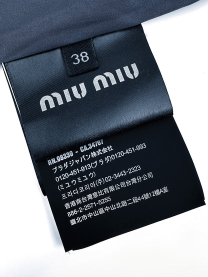 주말QZ / 미우미우 자수 로고 자켓