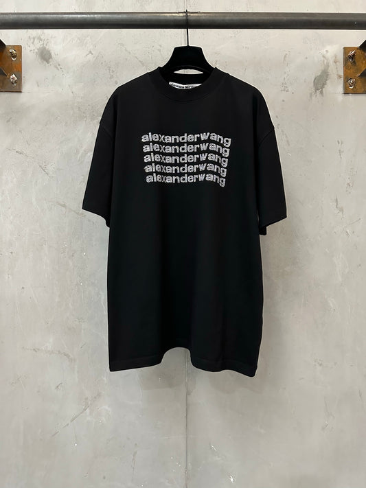 주말QZ / 알렉산더 왕 스톤 핫픽스 반팔 티셔츠