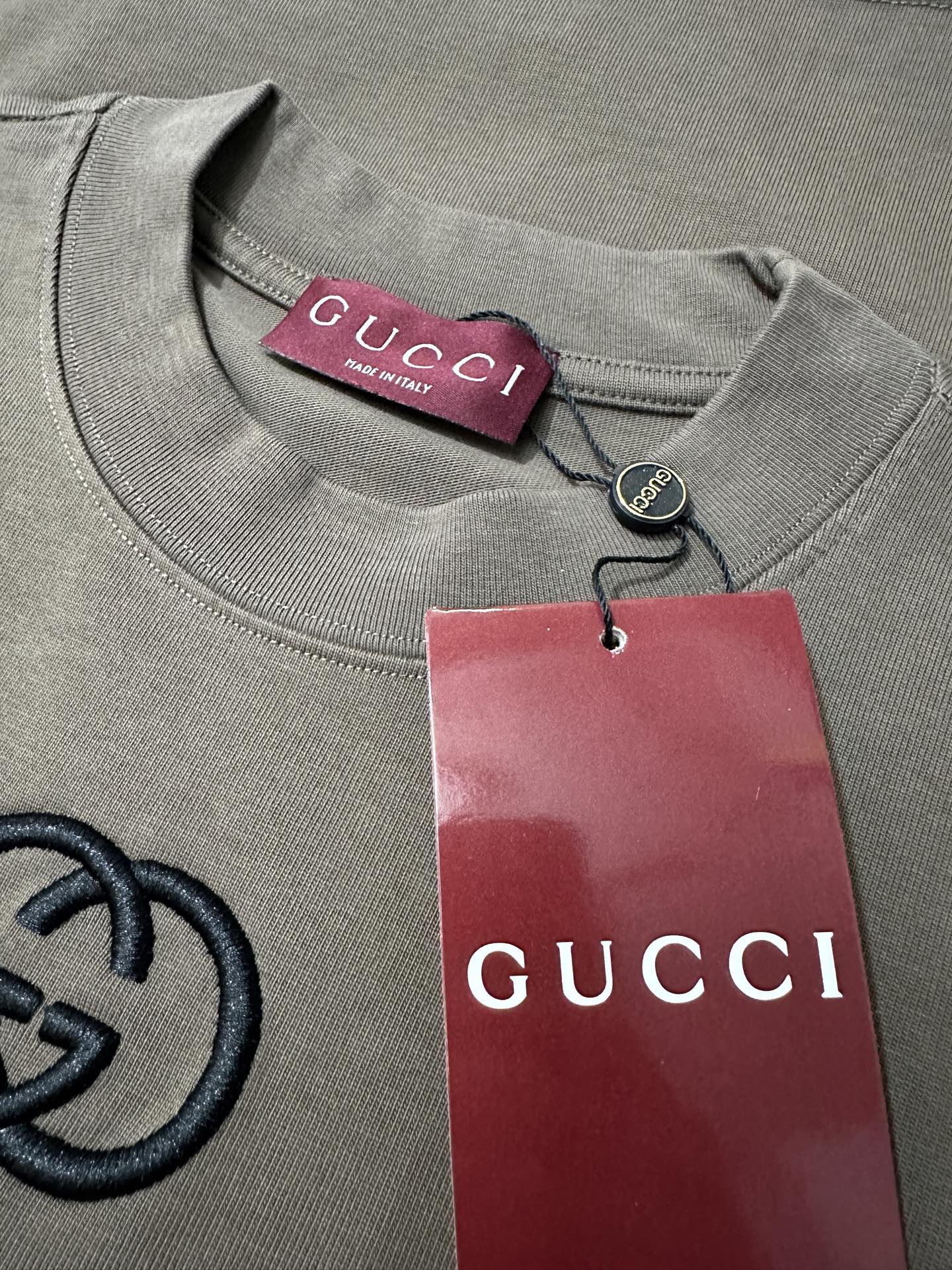 주말QZ / 구찌 자수 반팔