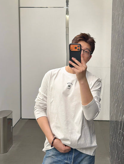 주말QZ / 셀린느 자수 긴팔 티셔츠