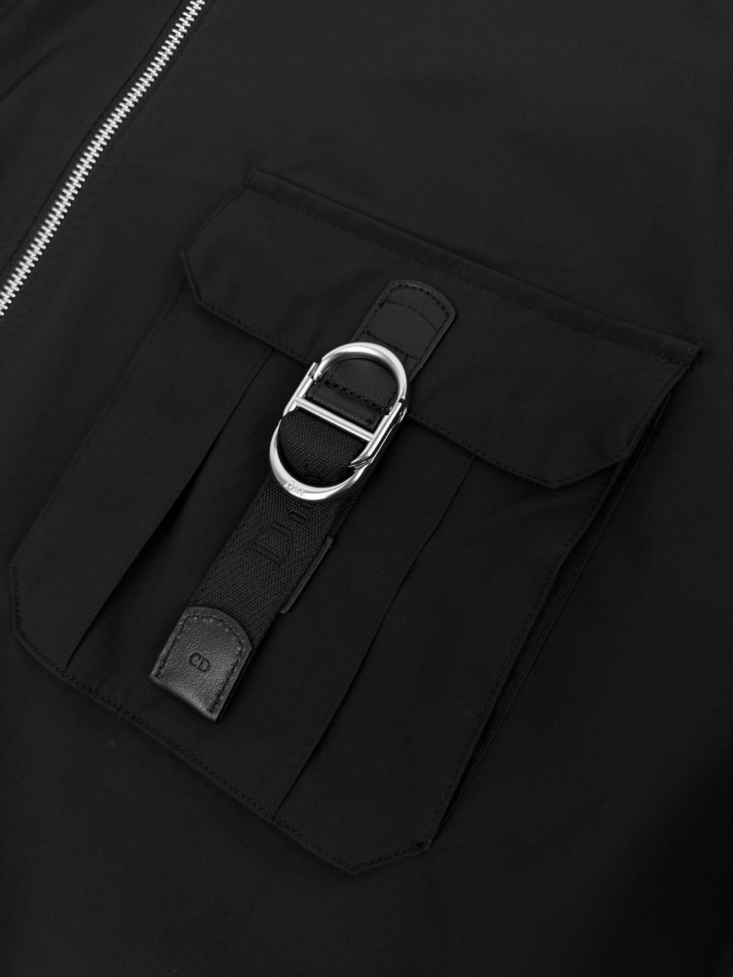 주말QZ / 디올 버클 지퍼 셔츠형 자켓