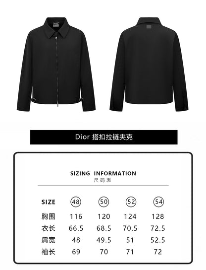 주말QZ / 디올 버클 지퍼 자켓