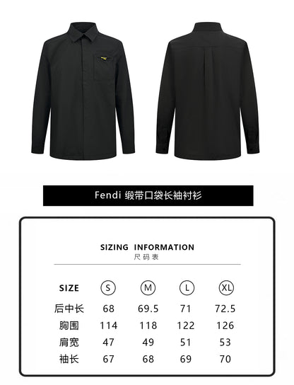 주말QZ / 펜디 긴팔 셔츠