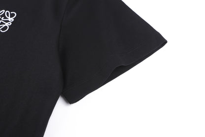 주말QZ / 로에베 자수 라운드넥 티셔츠