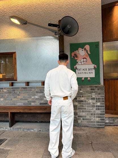 주말QZ / 루이비통 자수 청바지