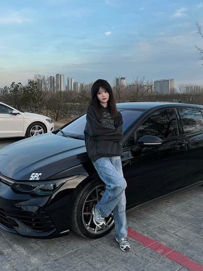 주말QZ / 발렌시아가 프린트 후디