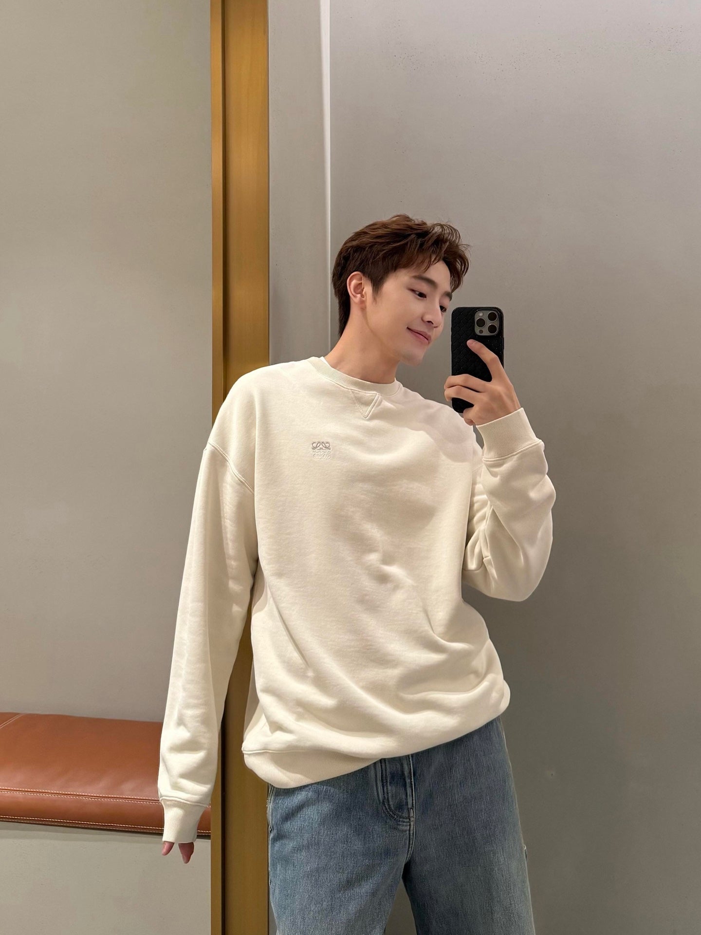 주말QZ / 로에베 면 스웨트셔츠