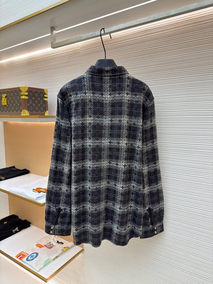 주말QZ / 크롬하츠 체크 셔츠