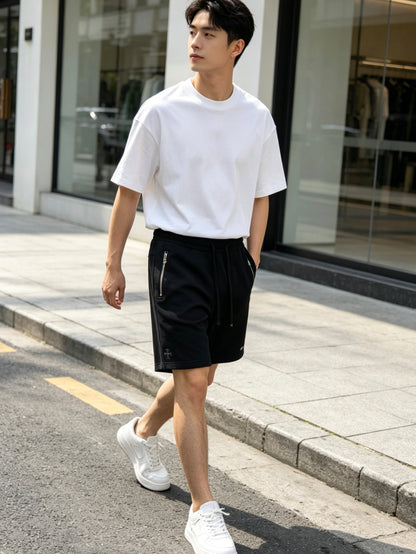 주말QZ / 크롬하츠 끈 디테일 반바지