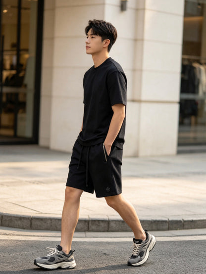 주말QZ / 크롬하츠 끈 디테일 반바지