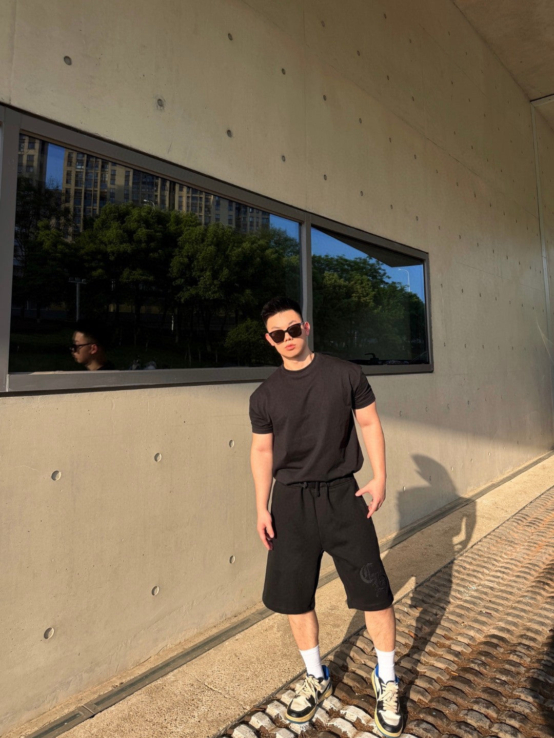 주말QZ / 크롬하츠 자수 반바지
