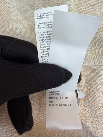 주말QZ / 로에베 자수 데님 셔츠