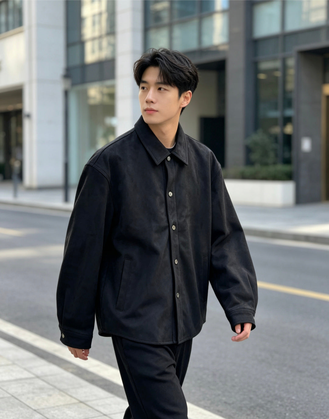 주말QZ / 디올 엠보싱 스웨이드 자켓