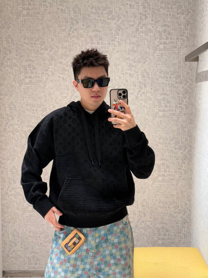 주말QZ / 루이비통 후드 긴팔 맨투맨