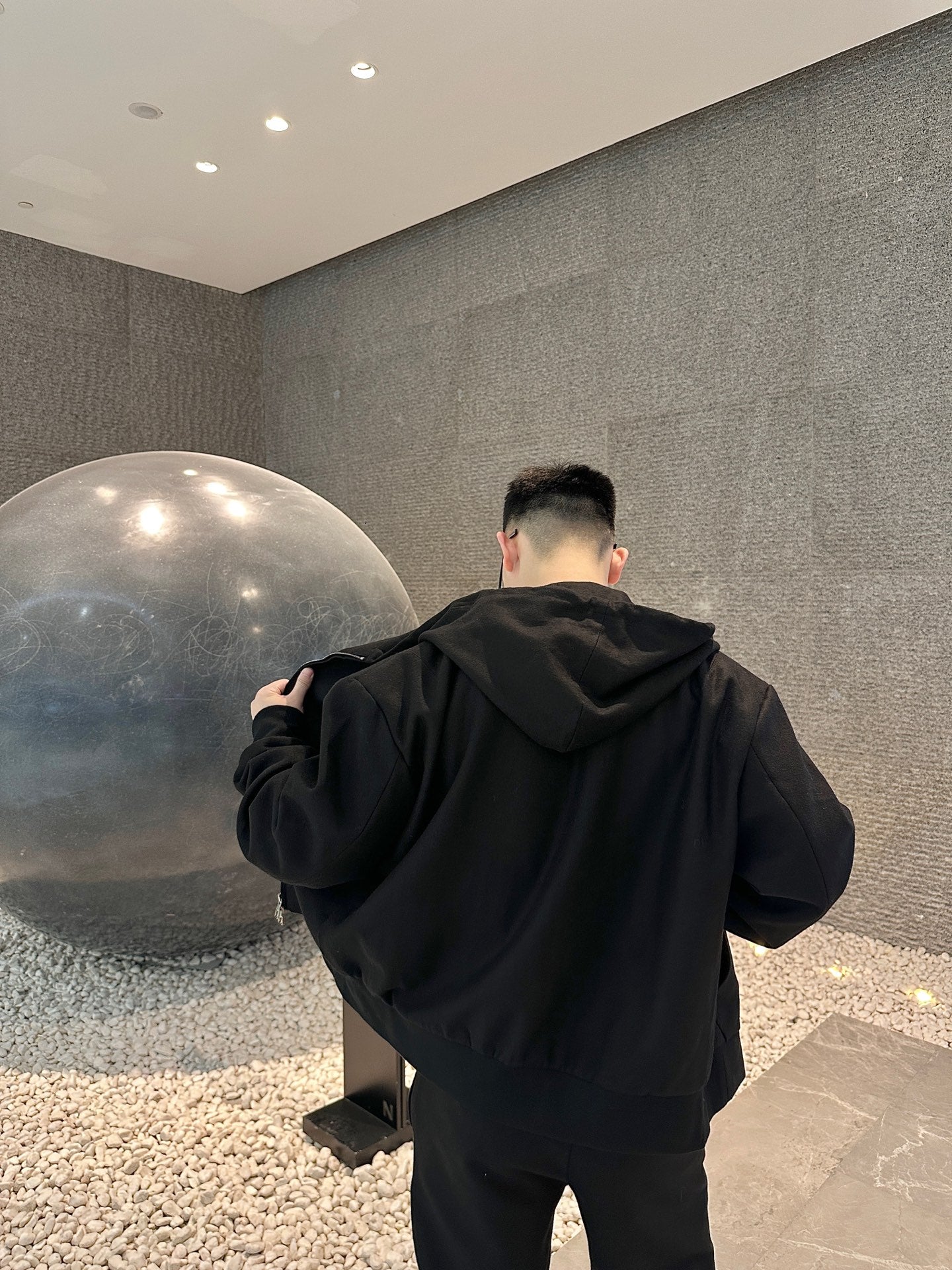 주말QZ / 루이비통 후드 허리밴딩 집업
