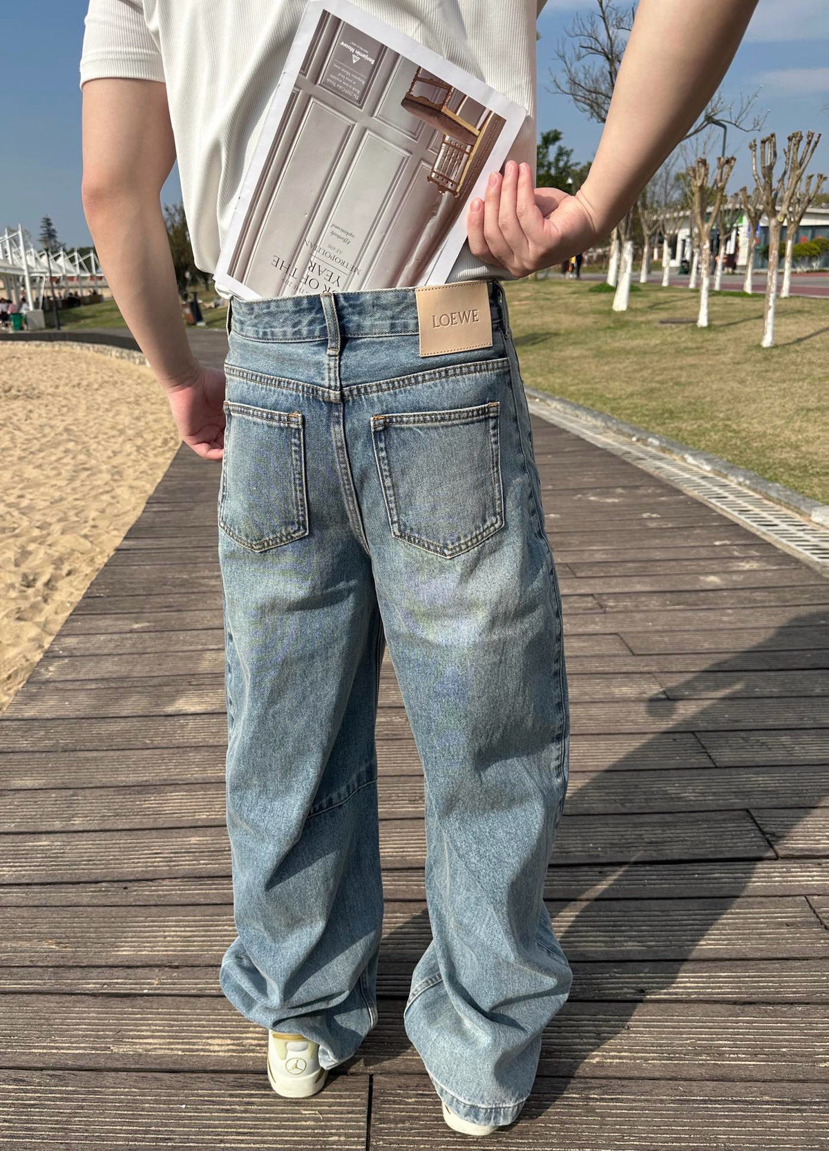 사슬공장2 / 로에베 데님 롱팬츠
